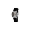  Shop Authentic Calvin Klein Accent Black Dial Black Leather Strap Watch for Women  - K2Y2Y1C3 - Luxxuri