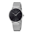  Shop Authentic Calvin Klein High Noon Black Dial Silver Mesh Bracelet Watch for Men - K8M21121 - Luxxuri