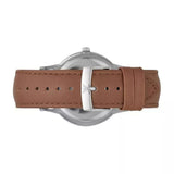  Shop Authentic Emporio Armani Renato Quartz Silver Dial Brown Leather Strap Watch For Men - AR11185 - Luxxuri