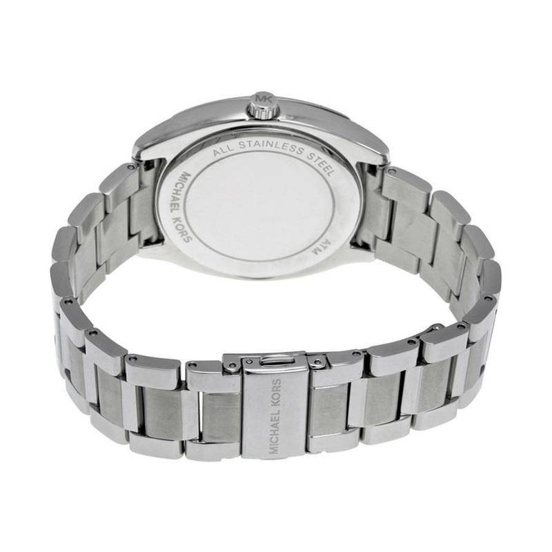  Shop Authentic Michael Kors Bryn Quartz Silver Dial Silver Steel Strap Watch For Women - MK6133 - Luxxuri
