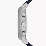  Shop Authentic Emporio Armani Luigi Chronograph Quartz Blue Dial Blue Nylon Strap Watch For Men - AR1949 - Luxxuri