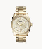  Shop Authentic Fossil Machine Gold Dial Gold Steel Strap Watch for Men - FS5264 - Luxxuri
