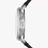  Shop Authentic Fossil The Commuter Black Dial Black Leather Strap Watch for Men - FS5406 - Luxxuri
