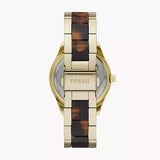  Shop Authentic Fossil Stella Multifunction Gold Dial Two Tone Steel Strap Watch for Women - ES4756 - Luxxuri