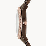  Shop Authentic Fossil Stella Multifunction Brown Dial Two Tone Steel Strap Watch for Women - ES4079 - Luxxuri