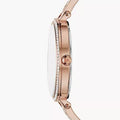  Shop Authentic Michael Kors Jaryn Quartz Rose Gold Dial Rose Gold Steel Strap Watch For Women - MK3785 - Luxxuri