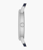  Shop Authentic Emporio Armani Kappa Quartz Blue Dial Blue Leather Strap Watch For Women - AR11012 - Luxxuri