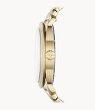  Shop Authentic Fossil Machine Gold Dial Gold Steel Strap Watch for Men - FS5264 - Luxxuri
