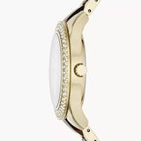  Shop Authentic Fossil Stella Multifunction Gold Dial Two Tone Steel Strap Watch for Women - ES4756 - Luxxuri