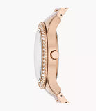  Shop Authentic Fossil Stella Multifunction Rose Gold Dial Two Tone Steel Strap Watch for Women - ES4755 - Luxxuri