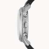  Shop Authentic Fossil Grant Chronograph Black Dial Black Leather Strap Watch for Men - FS4812 - Luxxuri