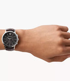  Shop Authentic Emporio Armani Renato Chronograph Black Dial Brown Leather Strap Watch For Men - AR2482 - Luxxuri