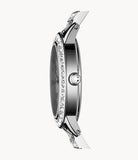  Shop Authentic Fossil Jesse White Dial Silver Steel Strap Watch for Women - ES2362 - Luxxuri