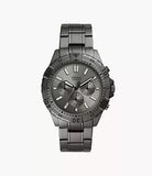  Shop Authentic Fossil Garrett Chronograph Grey Dial Grey Steel Strap Watch for Men - FS5621 - Luxxuri