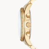  Shop Authentic Michael Kors Lexington Crystals Gold Dial Gold Steel Strap Watch for Men - MK8494 - Luxxuri