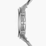  Shop Authentic Fossil Townsman White Dial Silver Steel Strap Watch for Men - FS5346 - Luxxuri
