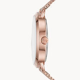  Shop Authentic Michael Kors Portia Rose Gold Dial Rose Gold Mesh Bracelet Watch for Women - MK3845 - Luxxuri