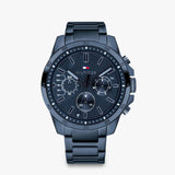  Shop Authentic Tommy Hilfiger Decker Chronograph Blue Dial Blue Steel Strap Watch for Men - 1791560 - Luxxuri