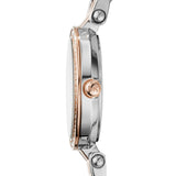  Shop Authentic Michael Kors Darci Silver Dial Two Tone Steel Strap Watch for Women - MK3298 - Luxxuri
