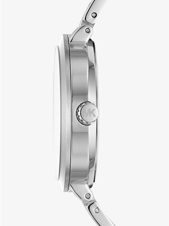  Shop Authentic Michael Kors Garner Analog Silver Dial Silver Steel Strap Watch For Women - MK6407 - Luxxuri