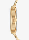  Shop Authentic Michael Kors Garner Quartz Gold Dial Gold Steel Strap Watch For Women - MK6408 - Luxxuri