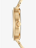  Shop Authentic Michael Kors Garner Quartz Gold Dial Gold Steel Strap Watch For Women - MK6408 - Luxxuri
