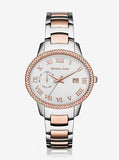  Shop Authentic Michael Kors Whitley Analog White Dial Two Tone Steel Strap Watch For Women - MK6228 - Luxxuri