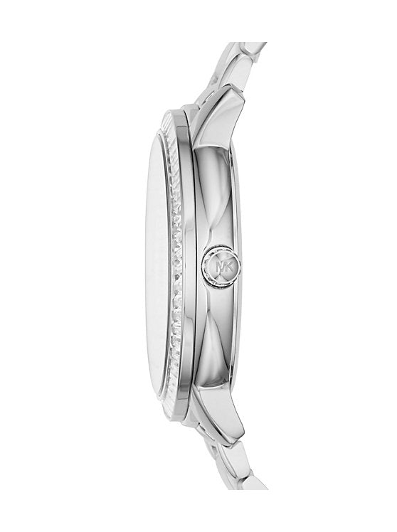  Shop Authentic Michael Kors Madelyn Quartz Blue Dial Silver Steel Strap Watch For Women - MK6286 - Luxxuri