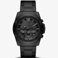  Shop Authentic Michael Kors Alek Oversized Black Dial Black Steel Strap Watch For Men - MK8900 - Luxxuri