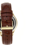 Shop Authentic Hugo Boss Ambassador Grey Dial Brown Leather Strap Watch for Men - 1513387 - Luxxuri