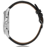  Shop Authentic Hugo Boss Companion Black Dial Black Leather Strap Watch for Men - 1513543 - Luxxuri