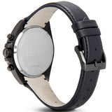  Shop Authentic Hugo Boss Driver Chronograph Black Dial Black Leather Strap Watch For Men - HB1513061 - Luxxuri