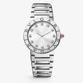  Shop Authentic Bvlgari Bvlgari Bvlgari Lady Diamonds Silver Dial Silver Steel Strap Watch for Women - BVLGARI103696 - Luxxuri