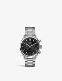  Shop Authentic Tag Heuer Carrera Chronograph Black Dial Silver Steel Strap Watch for Men - CBN2010.BA0642 - Luxxuri