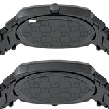  Shop Authentic Gucci Grip Quartz Grey Dial Grey Steel Strap Watch For Men - YA157429 - Luxxuri