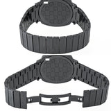  Shop Authentic Gucci Grip Quartz Grey Dial Grey Steel Strap Watch For Men - YA157429 - Luxxuri