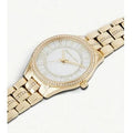 Shop Authentic Michael Kors Lauryn Mother of Pearl White Dial Gold Steel Strap Watch for Women - MK3899 - Luxxuri