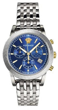  Shop Authentic Versace Sport Tech Chronograph Blue Dial Silver Steel Strap Watch for Men - VELT00219 - Luxxuri
