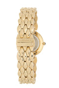  Shop Authentic Versace V Flare Diamonds Silver Dial Gold Steel Strap Watch for Women - VEBN00918 - Luxxuri