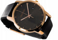  Shop Authentic Calvin Klein City Quartz Grey Dial Black Leather Strap Watch for Men - K2G2G6C3 - Luxxuri