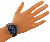  Shop Authentic Tommy Hilfiger Damon Quartz Chronograph Blue Dial Black Steel Strap Watch for Men - 1791454 - Luxxuri