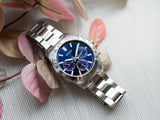  Shop Authentic Guess Altitude Chronograph Blue Dial Silver Steel Strap Watch for Men - GW0329G1 - Luxxuri