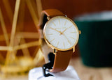  Shop Authentic Michael Kors Pyper Quartz Silver Dial Brown Leather Watch For Women - MK2740 - Luxxuri