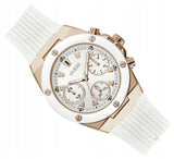  Shop Authentic Guess Athena White Dial White Rubber Strap Watch For Women - GW0030L3 - Luxxuri