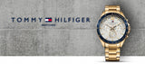  Shop Authentic Tommy Hilfiger Luke Chronograph White Dial Gold Steel Strap Watch for Men - 1791121 - Luxxuri