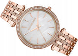  Shop Authentic Michael Kors Darci Mother of Pearl Dial Rose Gold Steel Strap Watch for Women - MK3220 - Luxxuri