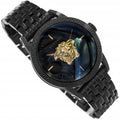  Shop Authentic Versace Palazzo Empire Black Dial Black Steel Strap Watch for Men - VERD00518 - Luxxuri