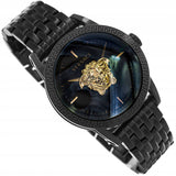  Shop Authentic Versace Palazzo Empire Black Dial Black Steel Strap Watch for Men - VERD00518 - Luxxuri