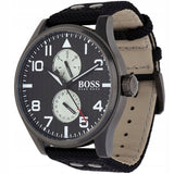  Shop Authentic Hugo Boss Aeroliner Maxx Quartz Black Dial Black Nylon Strap Watch For Men - HB1513086 - Luxxuri
