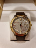  Shop Authentic Versace V-Urban Quartz Grey Dial Brown Leather Strap Watch for Men - VELQ00219 - Luxxuri